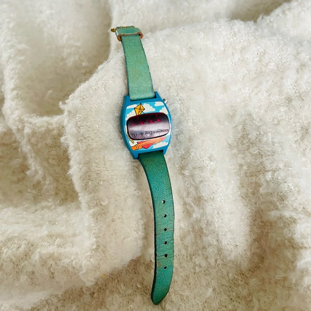 Vintage And LED Texas Instrument Watch - Picture 1 of 9